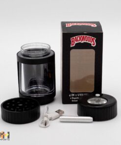 Backwoods Grinder 4in1 Utility Jar Display 5ct