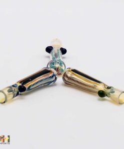 2.5" Straight gw/dot glass chillums