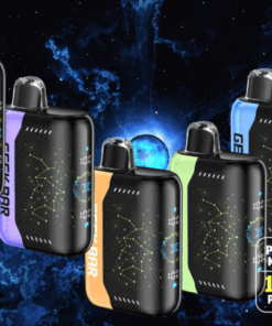 GEEK BAR PULSE X 5% DISPOSABLE (90ML) REG. MODE - 25K & PULSE. MODE - 15K PUFFS 5CT/ BOX