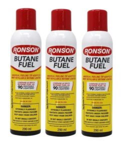 RONSON BUTANE 290ML  / 9.8Oz - 12CT CASE