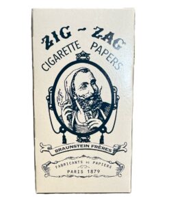 Zig Zag Braunstein Freres Vintage Series Natural Gum Rolling Papper 24ct/Box (Original White)